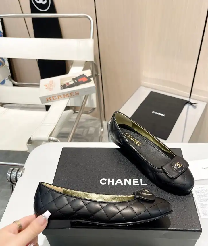 hype Chanel Flat Shoes