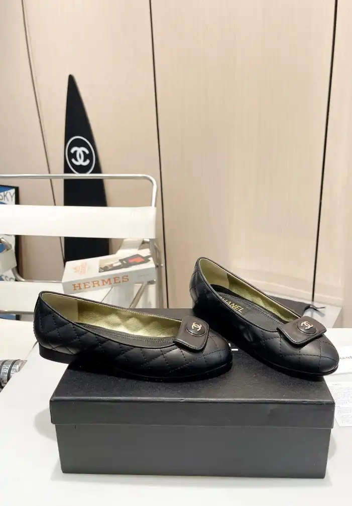 hype Chanel Flat Shoes