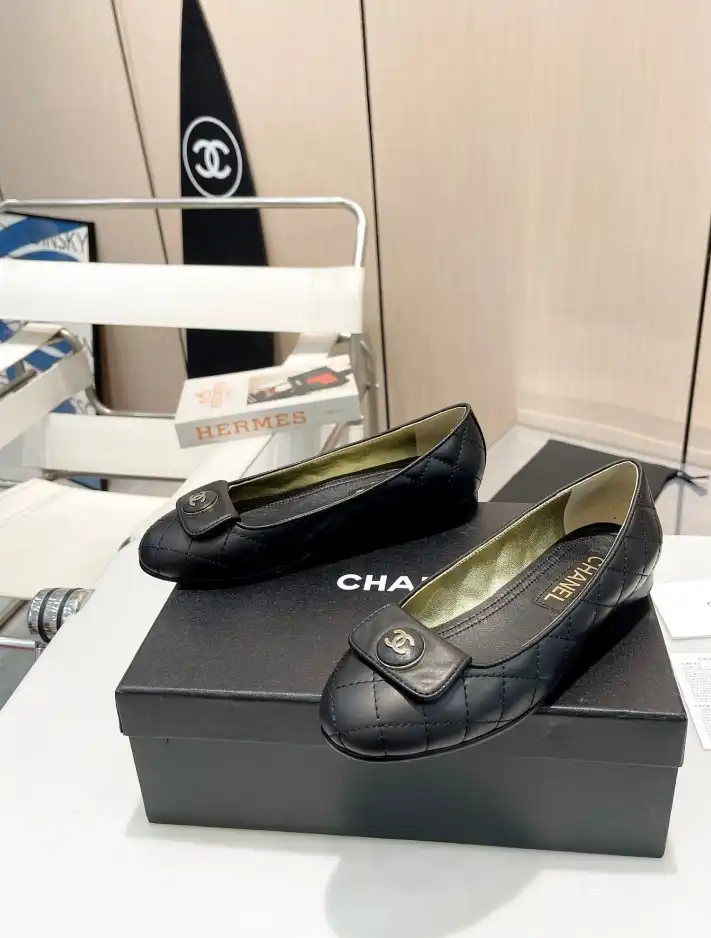 hype Chanel Flat Shoes