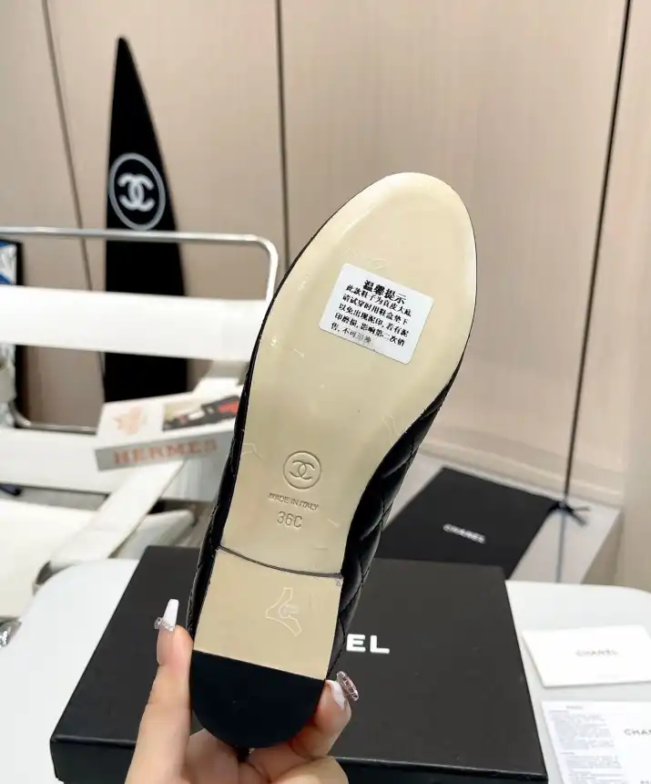 hype Chanel Flat Shoes