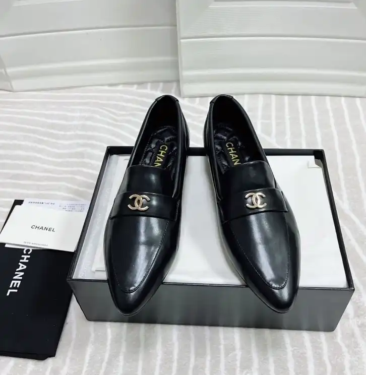 hype Chanel Leather Shoes