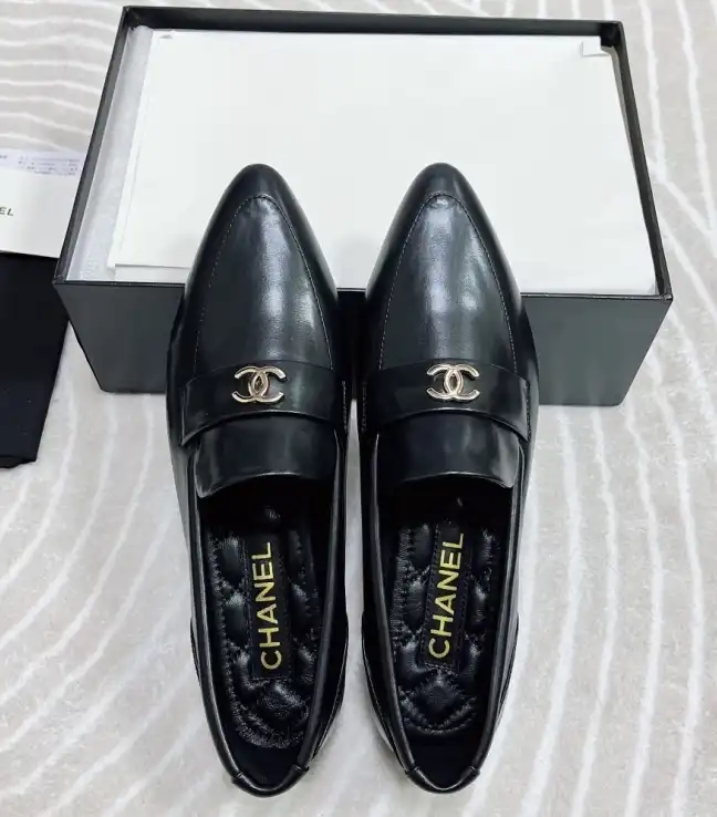 hype Chanel Leather Shoes