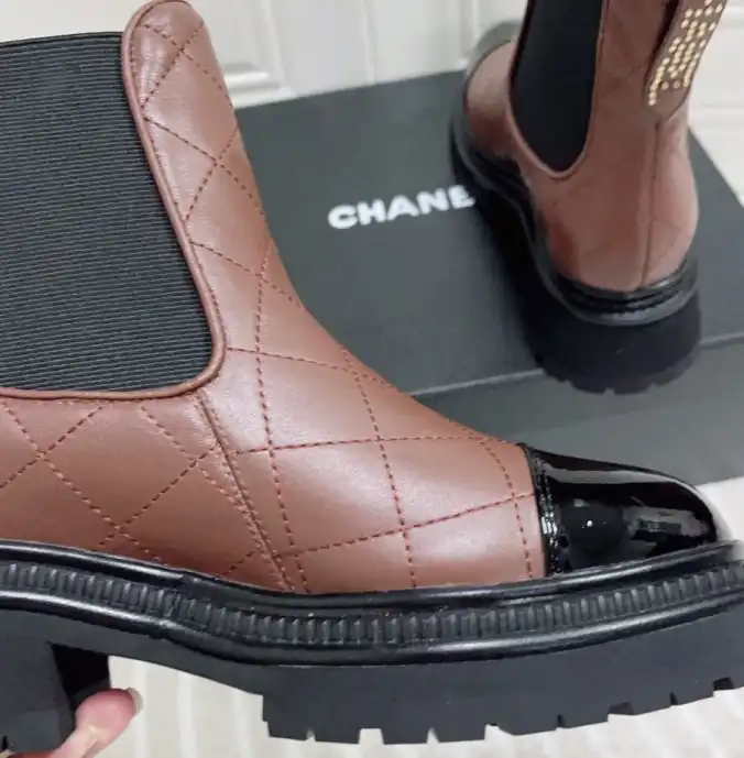 hype Chanel Boots