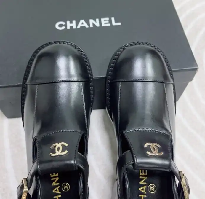 hype Chanel Leather Shoes