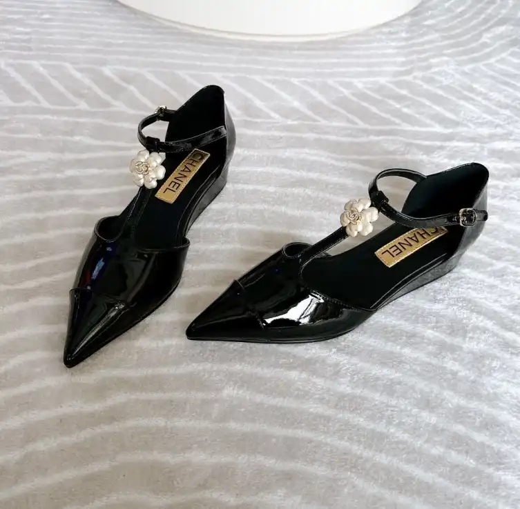 hype Chanel Flat Shoes