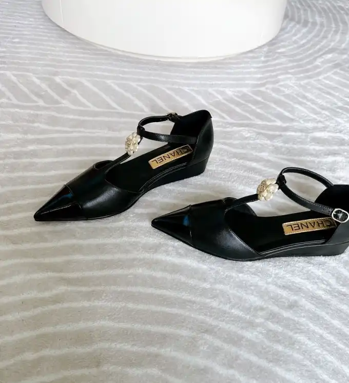 hype Chanel Flat Shoes