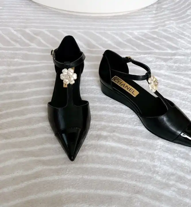 hype Chanel Flat Shoes