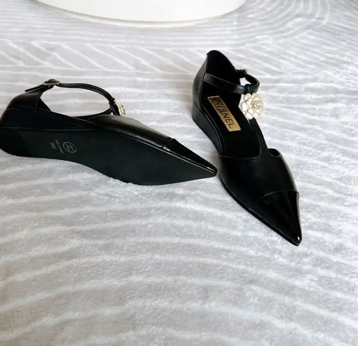 hype Chanel Flat Shoes