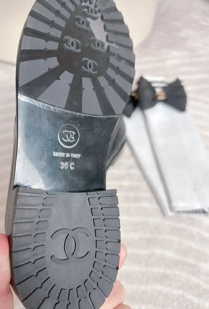 hype Chanel Leather Shoes