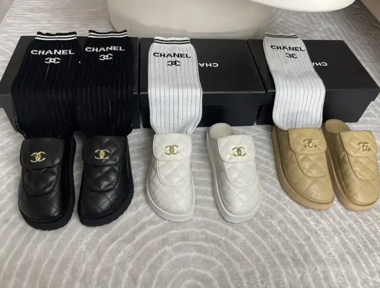 hype Chanel Slippers