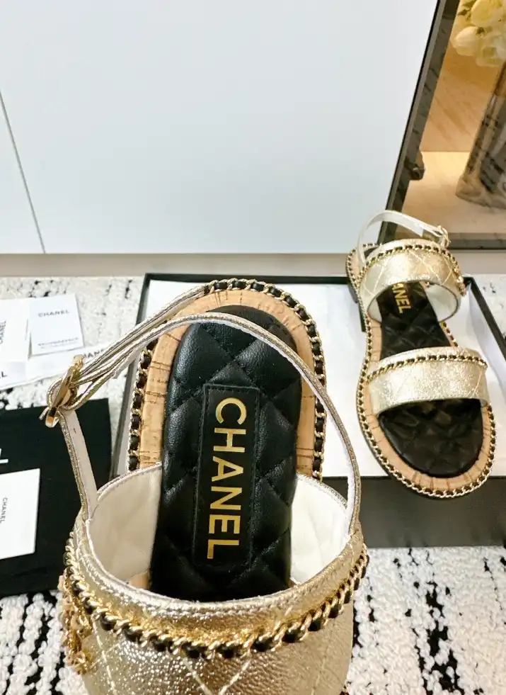 hype Chanel Sandals