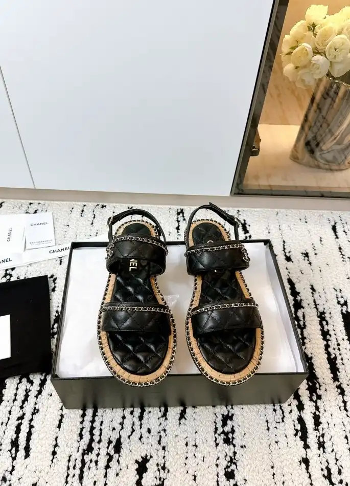 hype Chanel Sandals