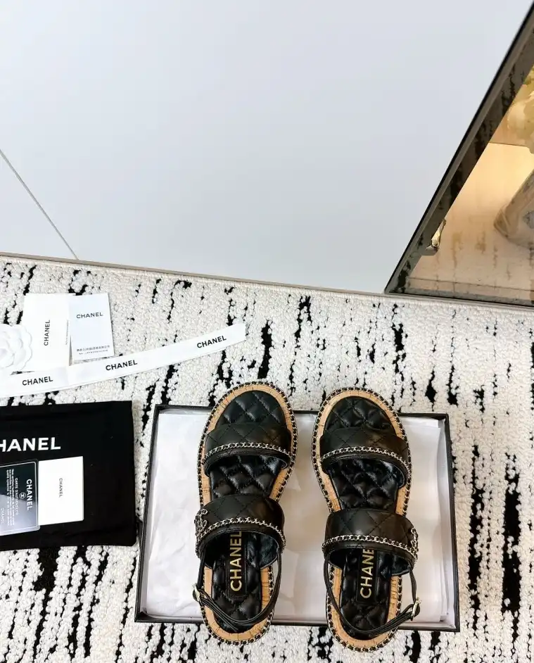 hype Chanel Sandals