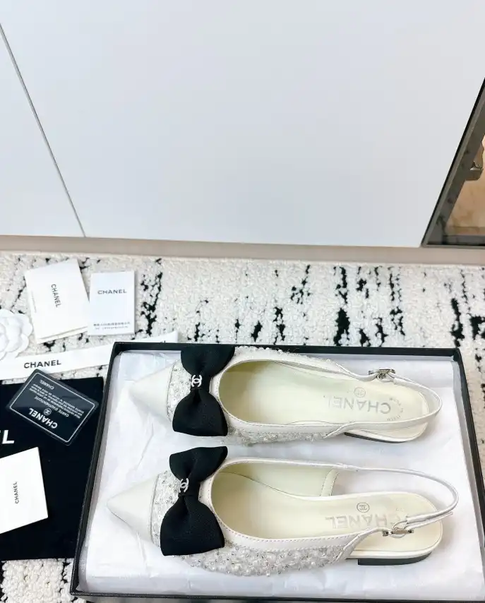 hype Chanel Flat Shoes