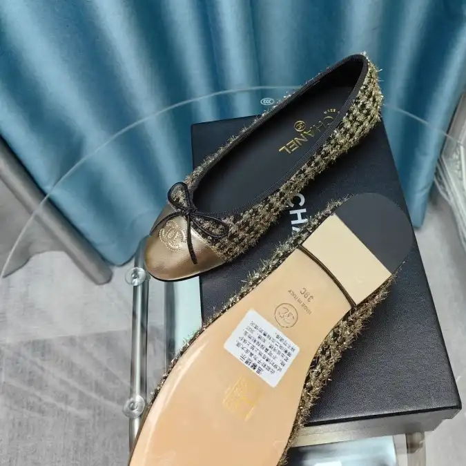 hype Chanel Flat Shoes