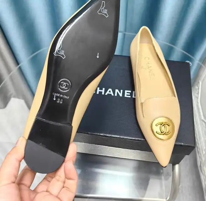 hype Chanel Flat Shoes