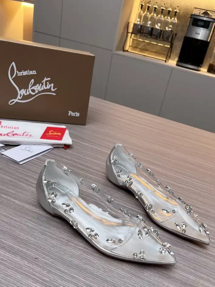 hype Christian Louboutin Flat Shoes