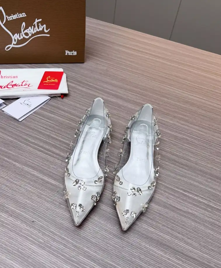 hype Christian Louboutin Flat Shoes