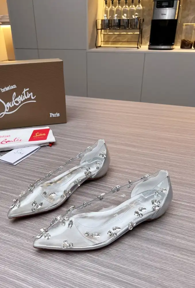 hype Christian Louboutin Flat Shoes