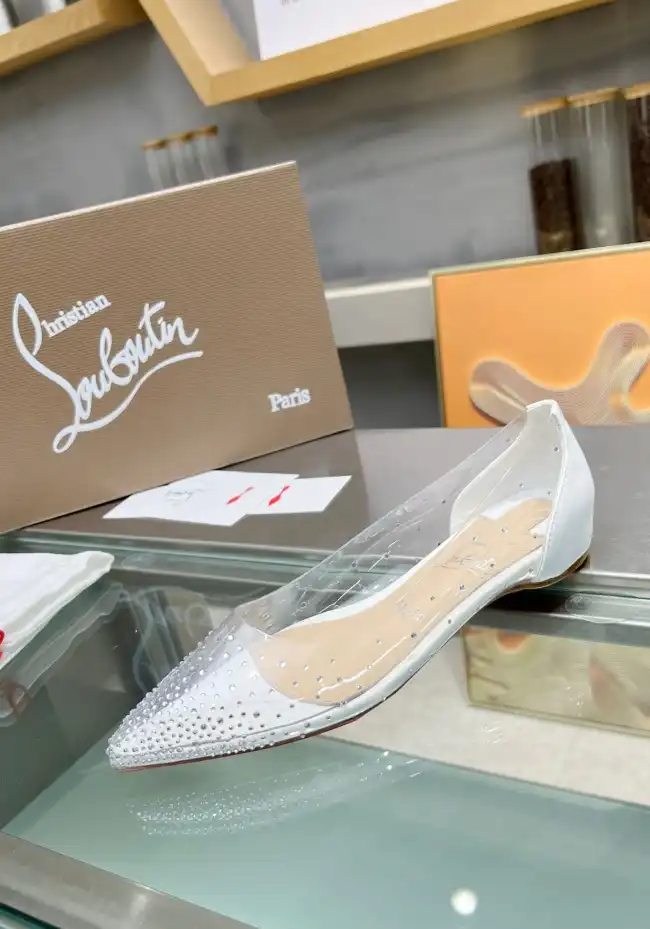 hype Christian Louboutin Flat Shoes