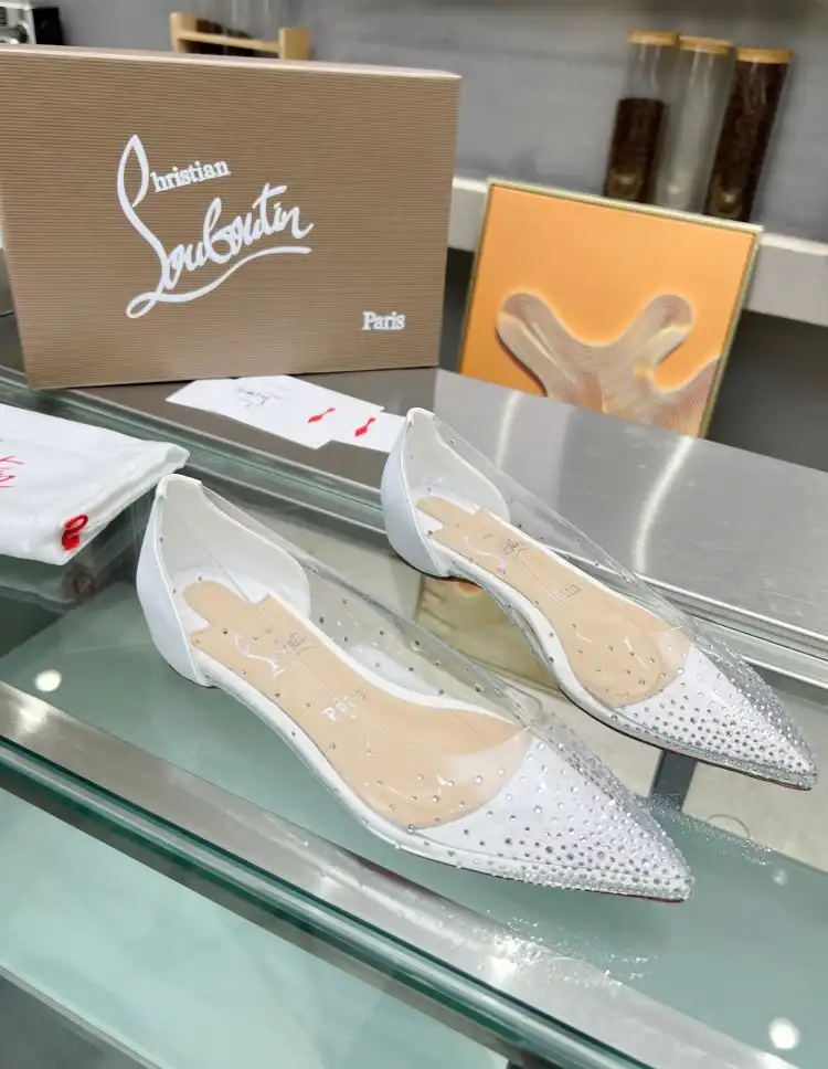 hype Christian Louboutin Flat Shoes