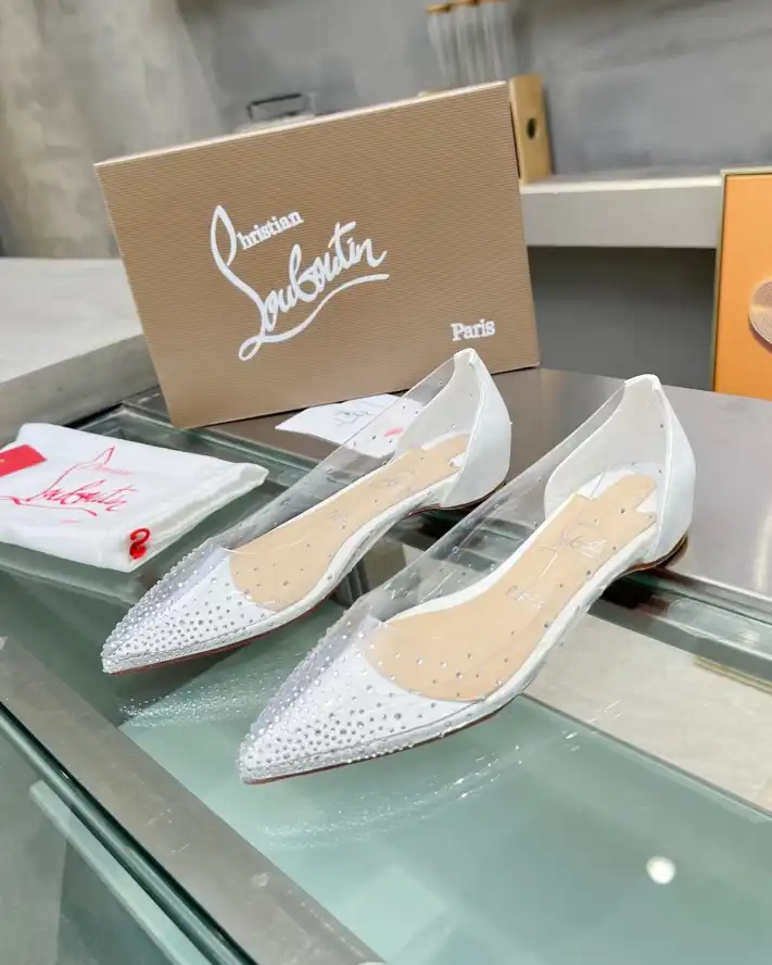 hype Christian Louboutin Flat Shoes