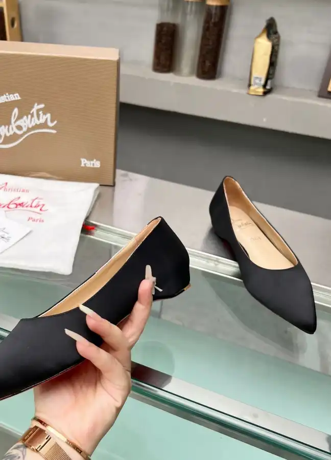 hype Christian Louboutin Flat Shoes