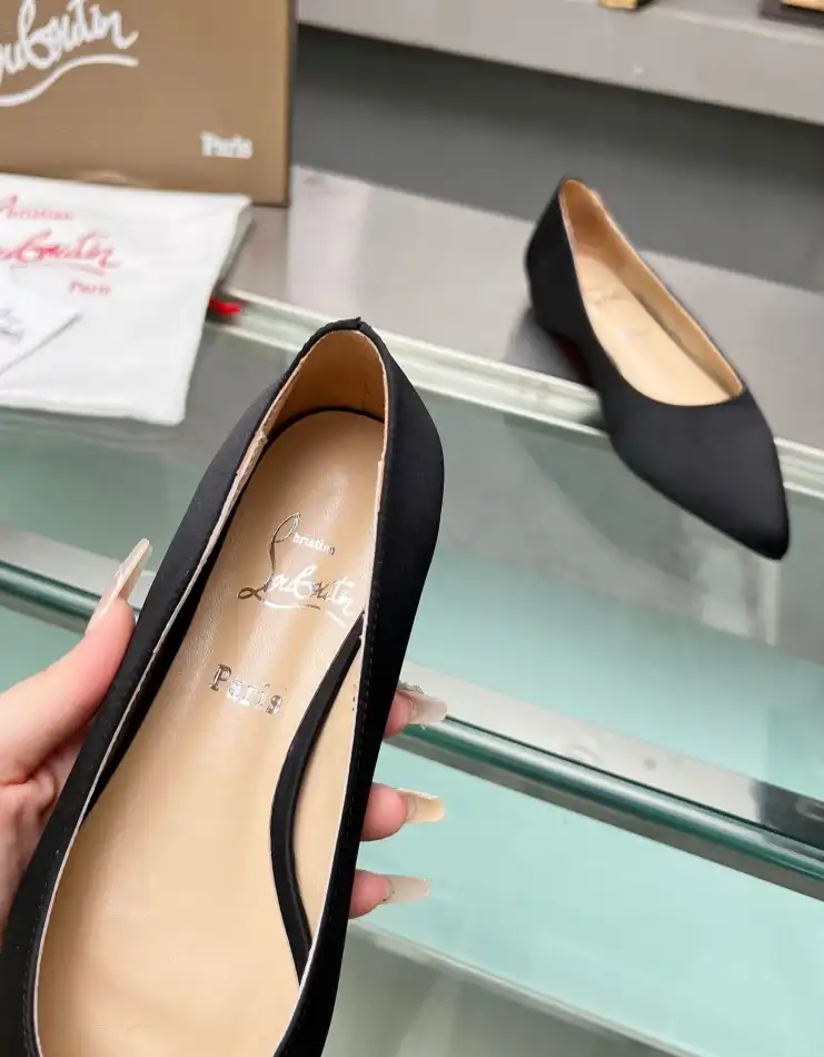 hype Christian Louboutin Flat Shoes