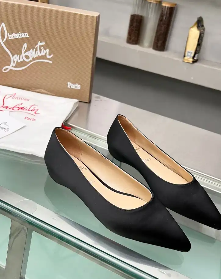 hype Christian Louboutin Flat Shoes