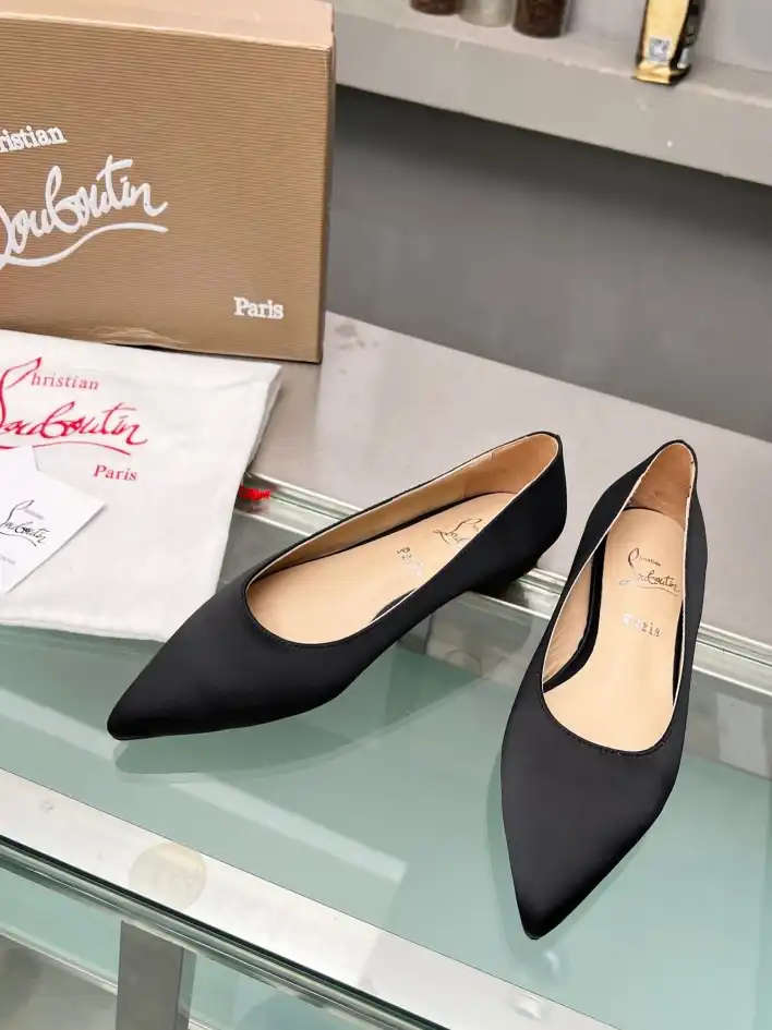 hype Christian Louboutin Flat Shoes