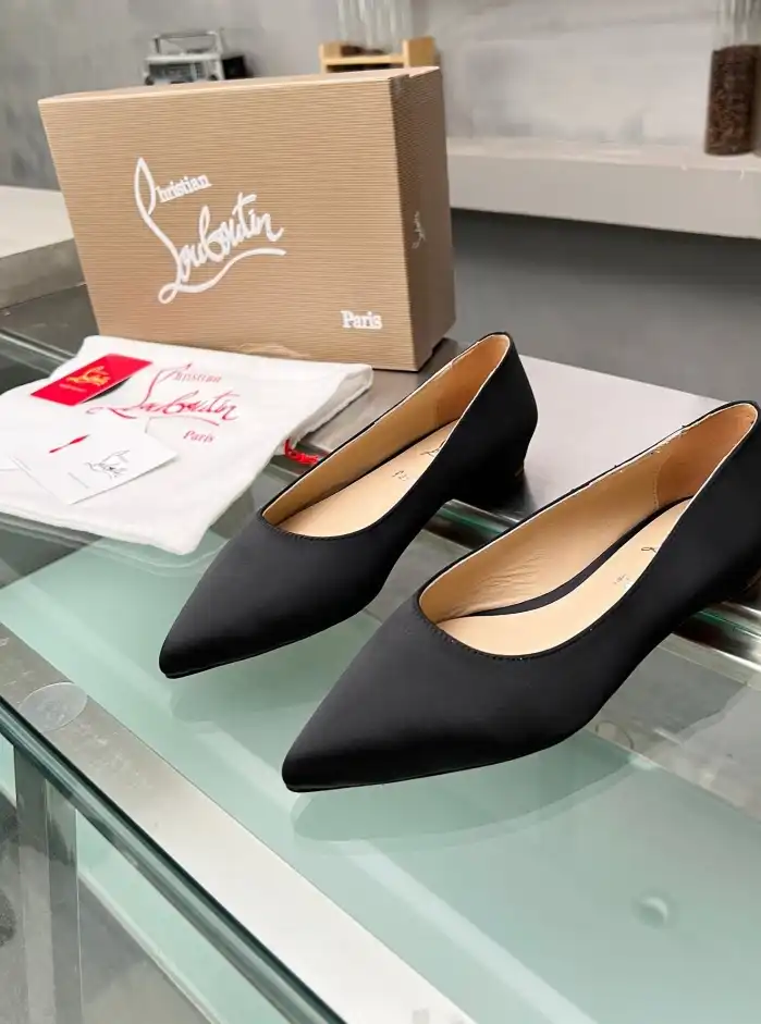 hype Christian Louboutin Flat Shoes