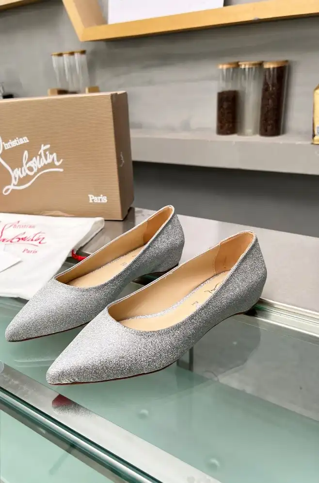 hype Christian Louboutin Flat Shoes