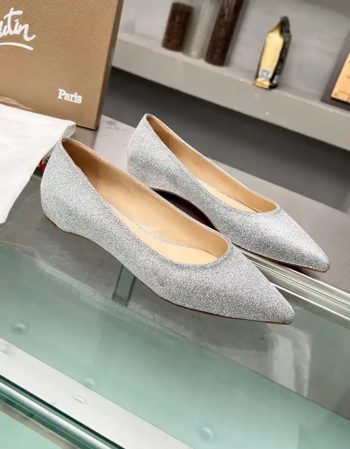 hype Christian Louboutin Flat Shoes