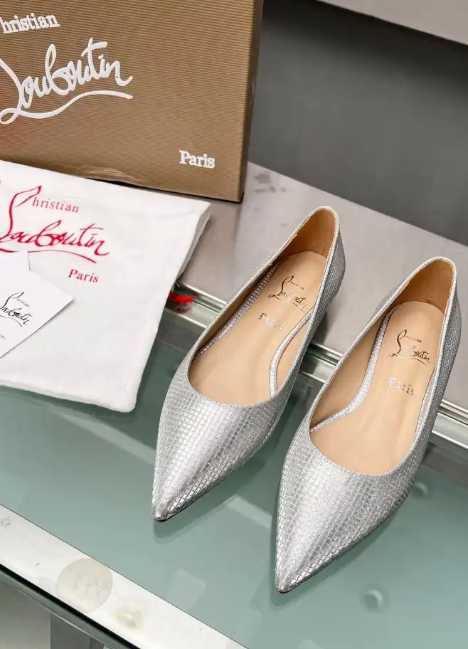 hype Christian Louboutin Flat Shoes