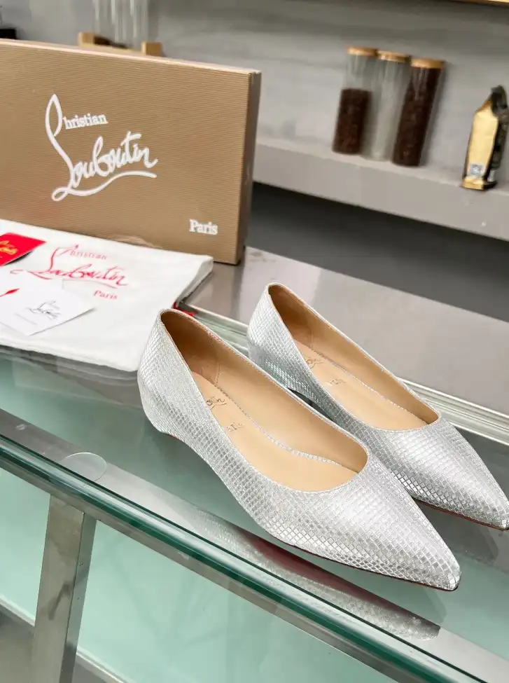 hype Christian Louboutin Flat Shoes