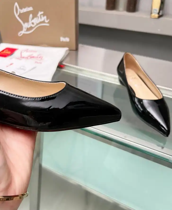 hype Christian Louboutin Flat Shoes