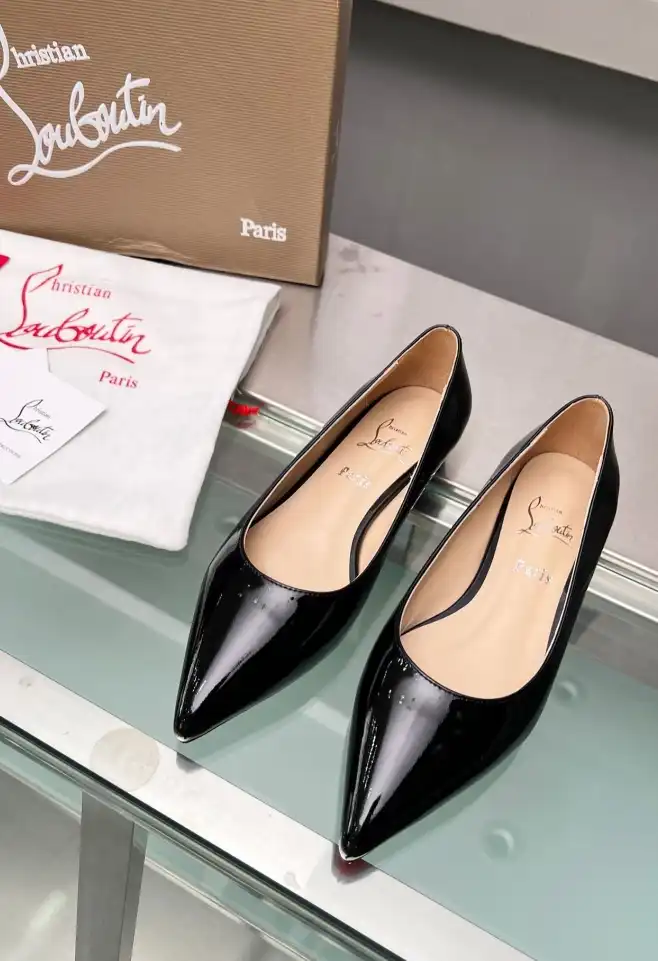 hype Christian Louboutin Flat Shoes