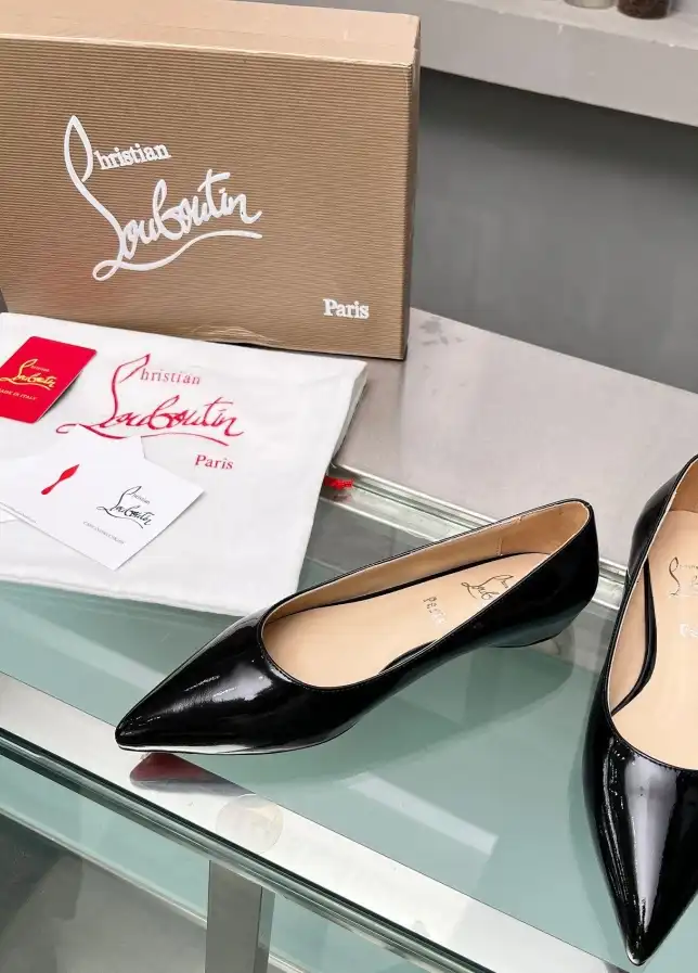 hype Christian Louboutin Flat Shoes