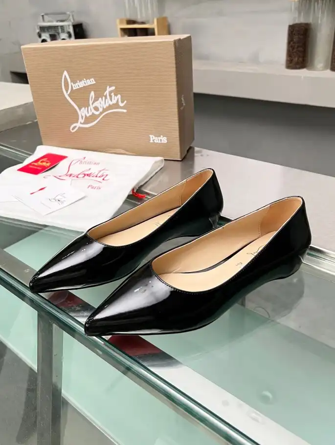 hype Christian Louboutin Flat Shoes