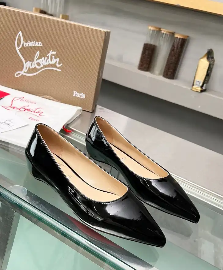 hype Christian Louboutin Flat Shoes