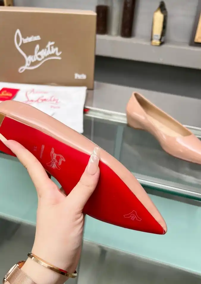 hype Christian Louboutin Flat Shoes