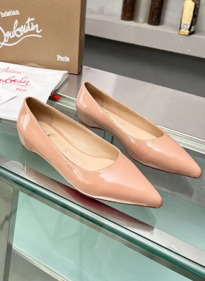 hype Christian Louboutin Flat Shoes