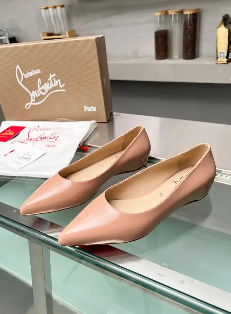 hype Christian Louboutin Flat Shoes