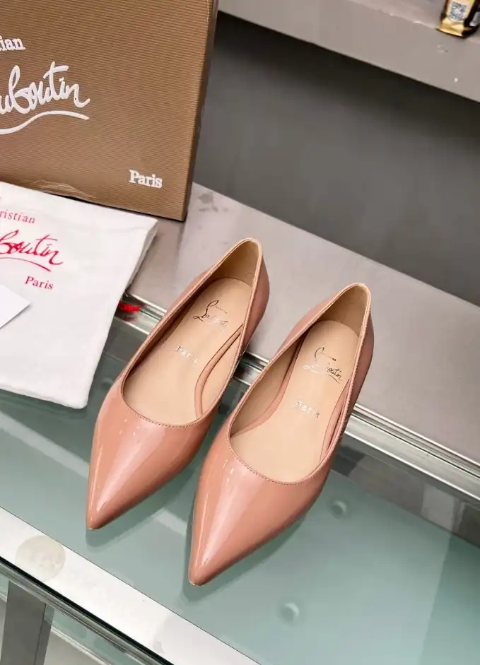 hype Christian Louboutin Flat Shoes