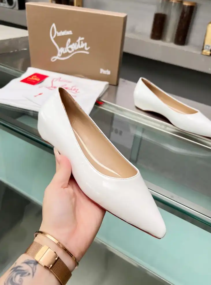 hype Christian Louboutin Flat Shoes