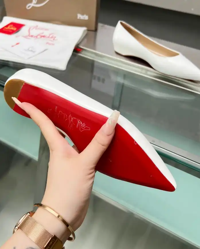 hype Christian Louboutin Flat Shoes