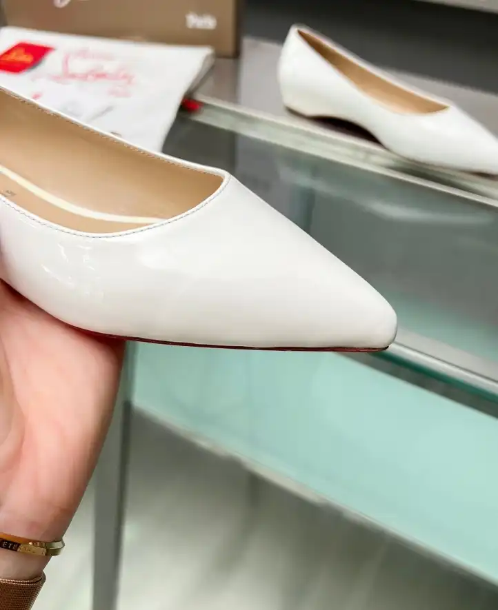 hype Christian Louboutin Flat Shoes