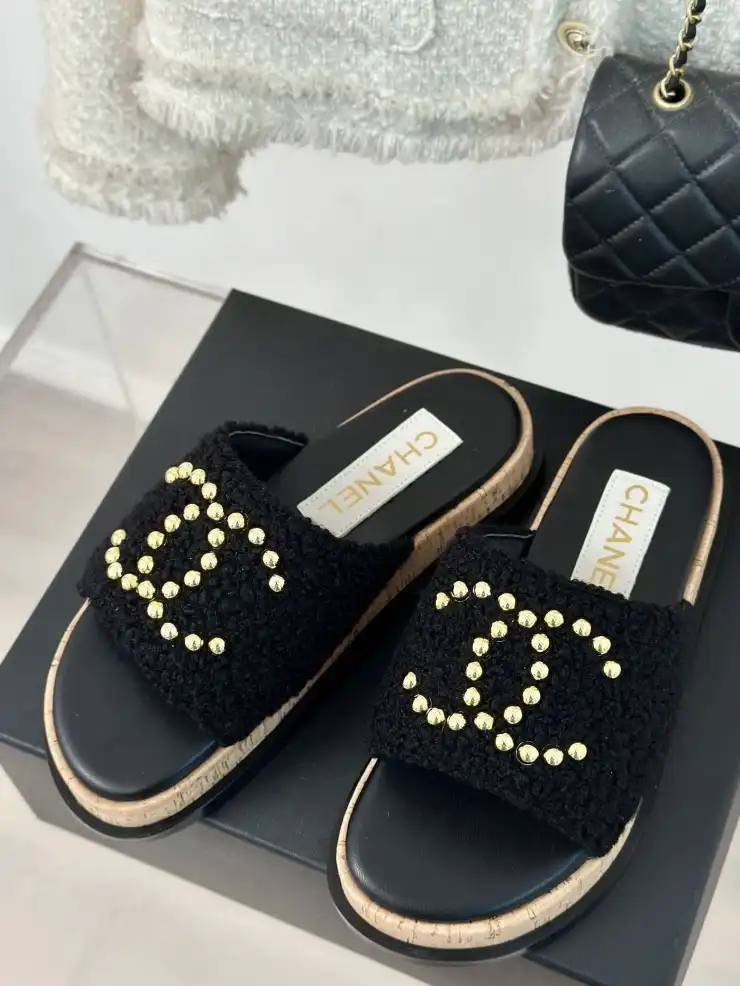 hype Chanel Slippers