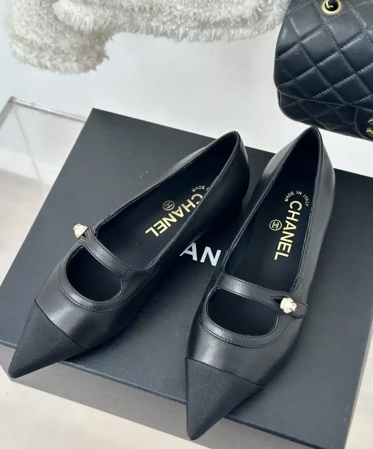 hype Chanel Flat Shoes