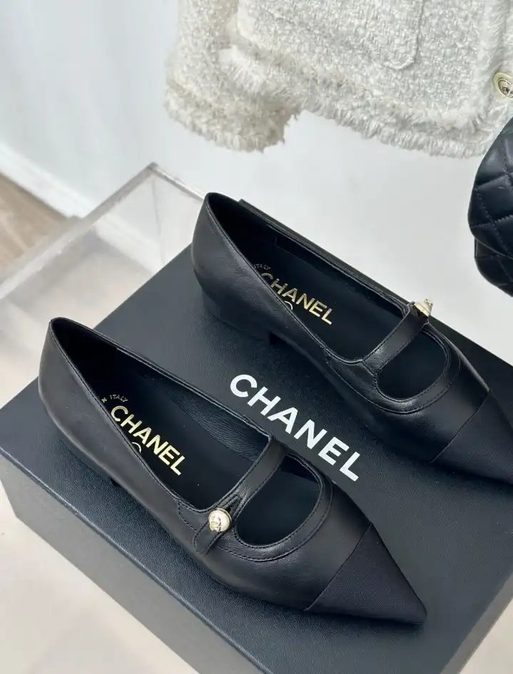 hype Chanel Flat Shoes